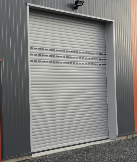 Porte de garage enroulable Alu 77